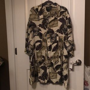 Mens Dress Shirt with shorts